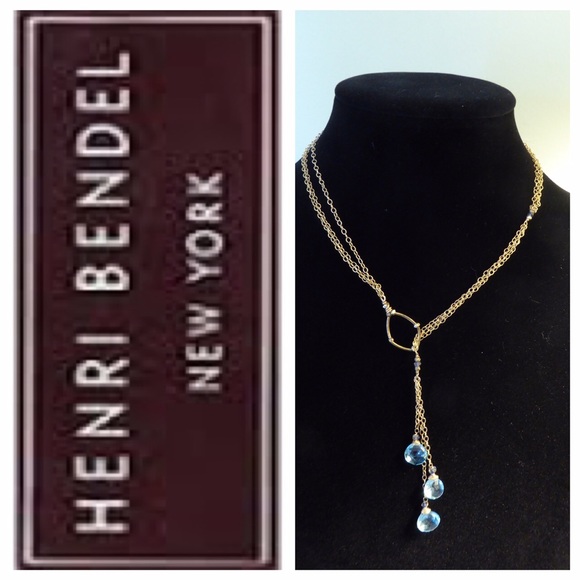 Jewelry - Bendel's - The Blue Lariat necklace