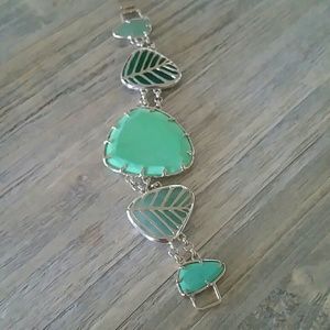 Kendra Scott reversible green bracelet