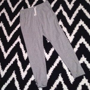 Grey joggers