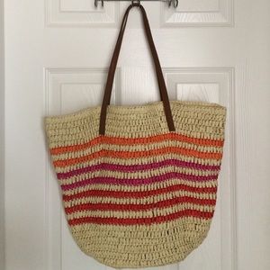 Old Navy Straw Beach Bag