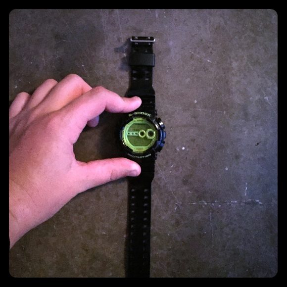 Official gshock got some scratches but still works