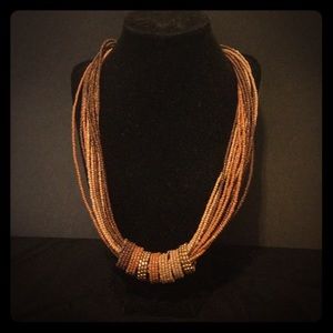 Laila Rowe beaded tritone necklace