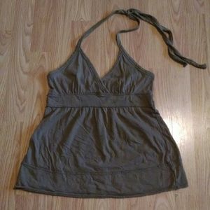 Brown Halter Top
