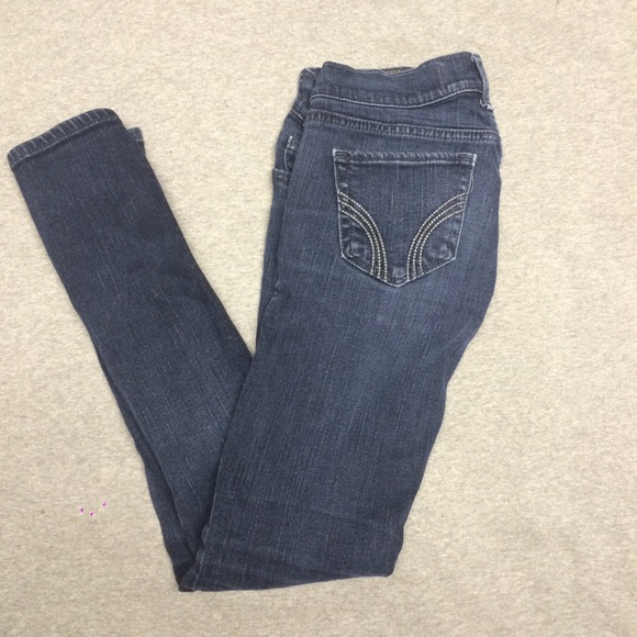 Hollister skinny jeans size 0S 24 dark Abercrombie
