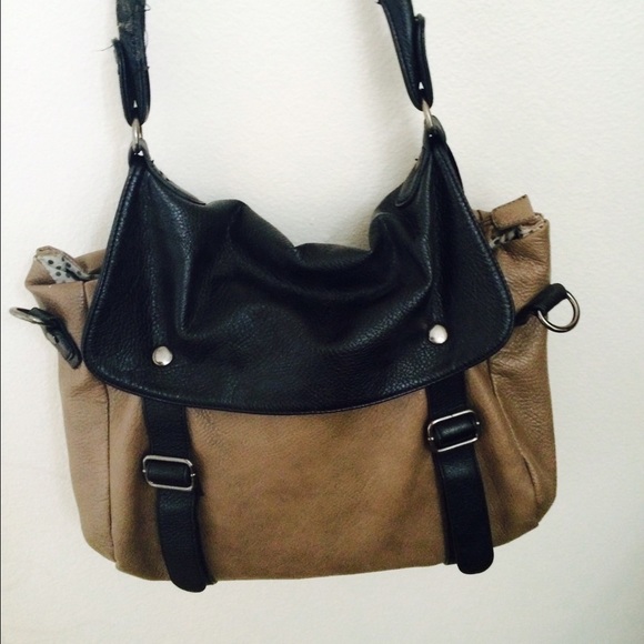 big vintage school bag