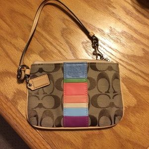 Coach wristlet