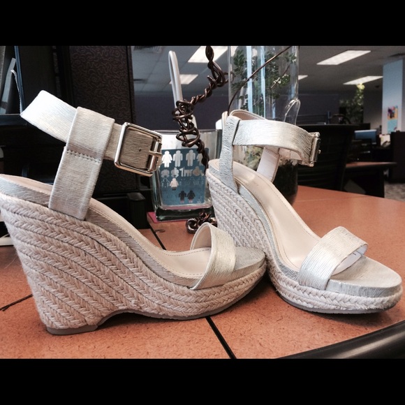 Calvin Klein Metallic Wedges