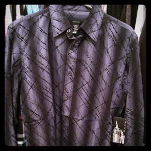 Mens new dress shirt, structure sz small