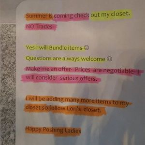 My closet rules