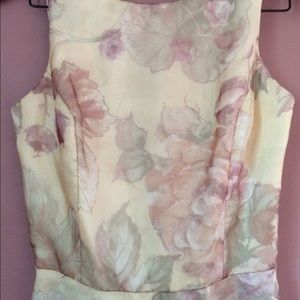 Vintage Floral Bridal Dress