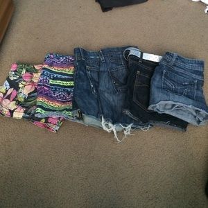 BUNDLE ! 6 pair of shorts!