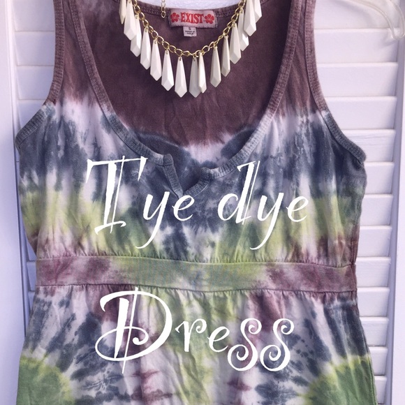 Tye dye dress