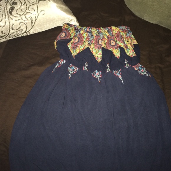 Meghan Fabulous Gili Strapless Maxi Dress - Picture 3 of 4