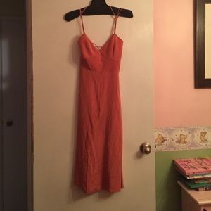 Tibi Pink Spaghetti Strap dress