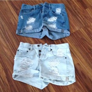 NEW High Waist Denim Shorts