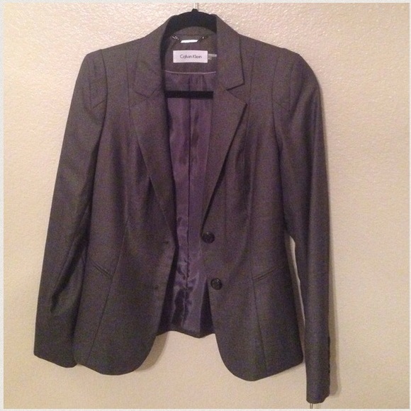 Calvin Klein blazer jacket only!! + free pants! - Picture 2 of 4