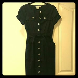 Navy Maggie London dress