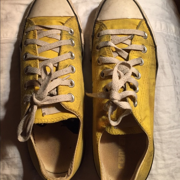 Yellow chucks