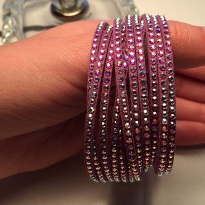 Swarovski Slake Purple Bracelet