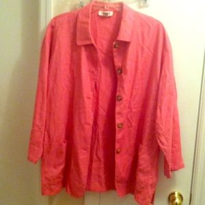 Talbots Linen Jacket
