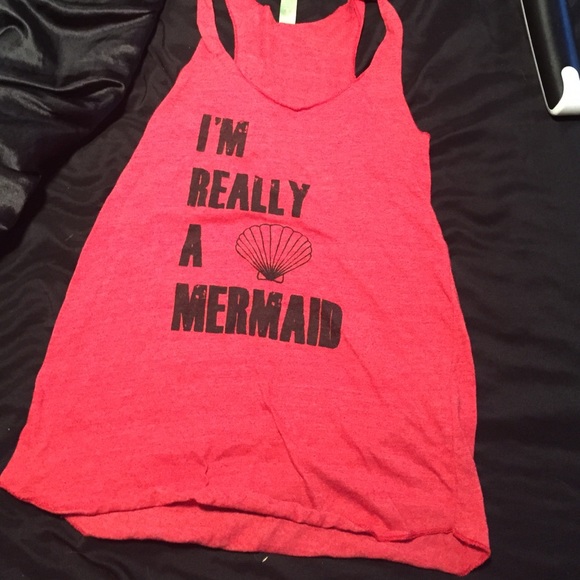 red tank top