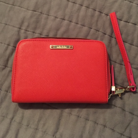 Stella & Dot Handbags - Chelsea Tech wallet - red