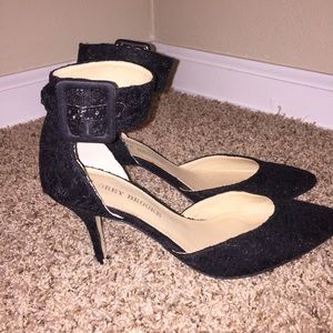 Stiletto heel with ankle strap!