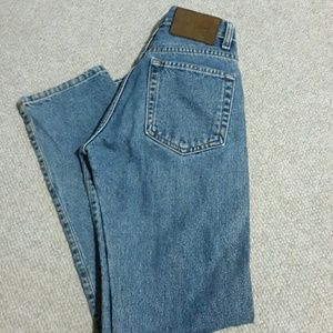 High waisted "mom jeans"