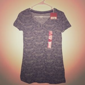 Target Gray Owl V-Neck