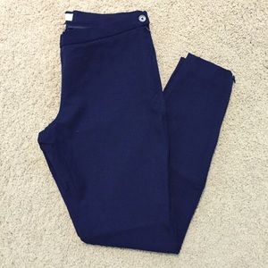 🚫SOLD🚫Banana Republic Navy Zip Ankle Pant