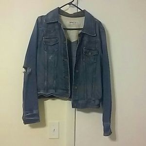 Frayed Jean jacket