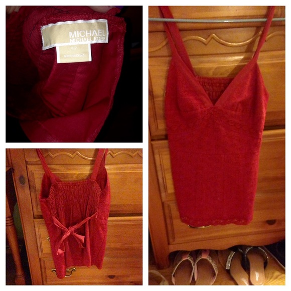 Michael Kors Tops - 🆕Michael Kors Babydoll Tank❤️ CLOSET CLOSING