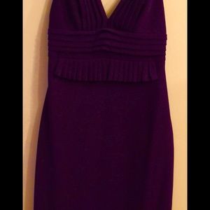 Black Halo Purple Cocktail Dress Size 6