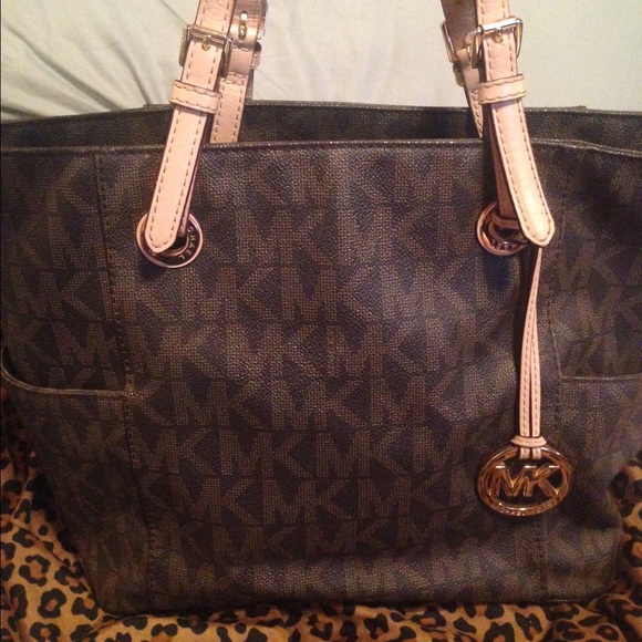 MK monogram purse