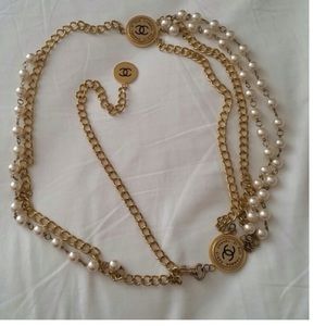 Pearl and good chain belt
