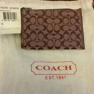 Coach Purple Mini Skinny