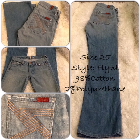 7 FAM, Cit of humanity, MISS ME and JOE'S JEANS 25