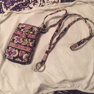 wallet and lanyard