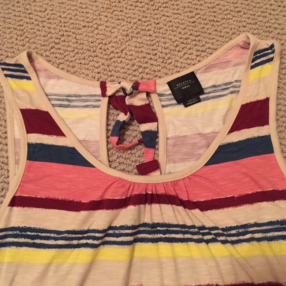 SOLD IN BUNDLE! Striped Tank - Picture 2 of 3