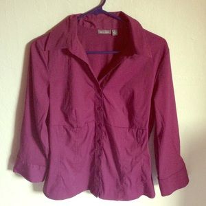🌟2 for $16🌟Apt. 9 Purple Dress Shirt