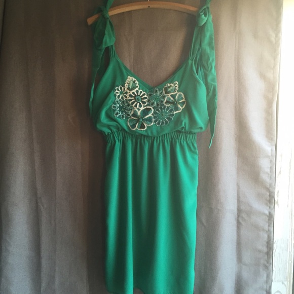 Judith March teal sundress