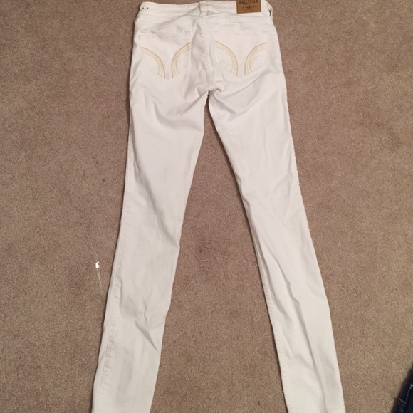 Hollister Pants - White Hollister Skinny Jeans