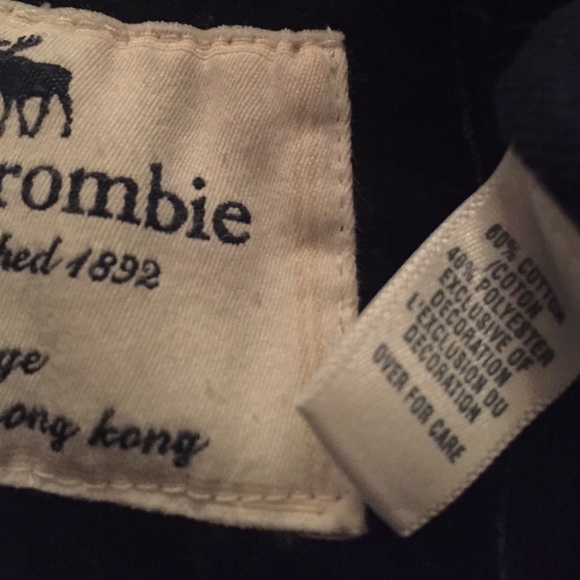 Abercrombie Kids Navy Long Sleeve Shirt Top L - Picture 4 of 4