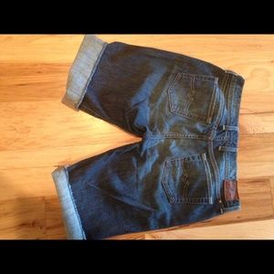 Size 29 new lucky brand  knee length shorts.
