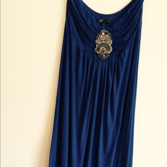 Royal blue maxi dress - Picture 3 of 4
