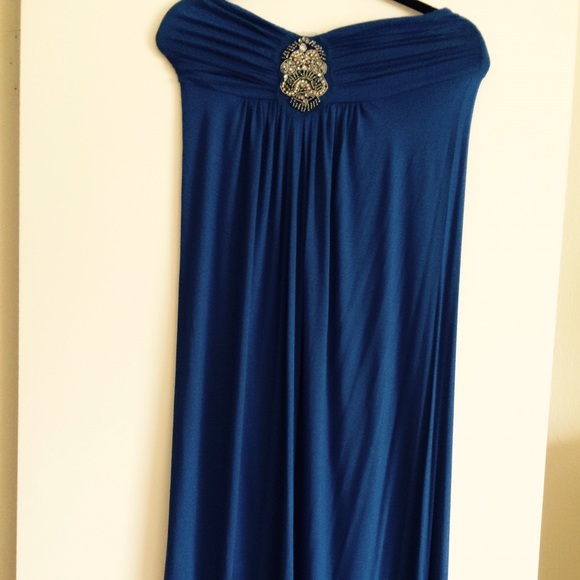 Royal blue maxi dress - Picture 4 of 4