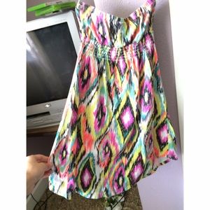 Multicolored Tribal Dress