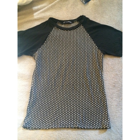 Brandy Melville diamond print top