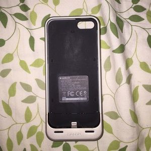 Mophie iPhone 5 charging case.