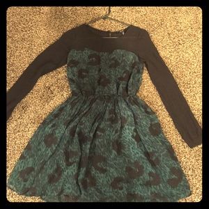 Jessica Simpsom mesh leave dress